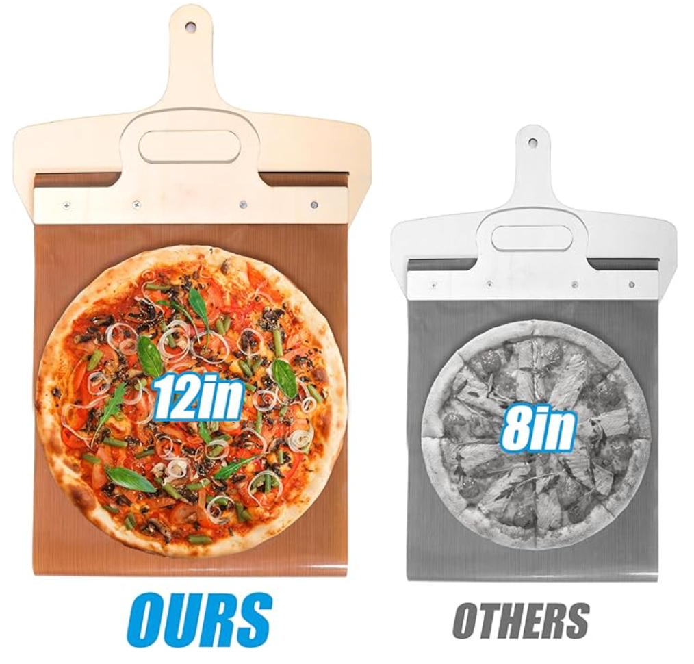 PizzEase: Revolutionary Sliding Pizza Peel for Perfect Homemade Pizzas